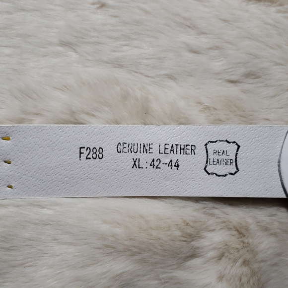 Rainbow Genuine leather white based belts - Picture 4 of 5